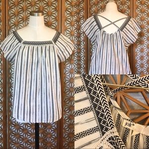 Jolt blouse Bohemian Boho Tribal size L